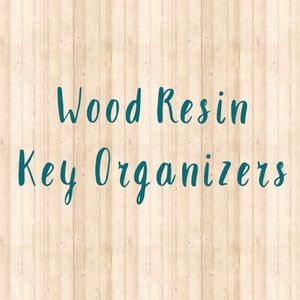 🌸 Wood Resin Key Organizers 🌸